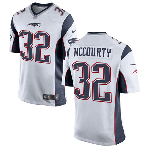 Nike Patriots #32 Devin McCourty White Youth Stitched NFL New Elite Jersey